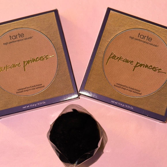 tarte Other - Tarte Park Ave Princess Set of 2 Bronzer Tan-Deep With Brush NEW